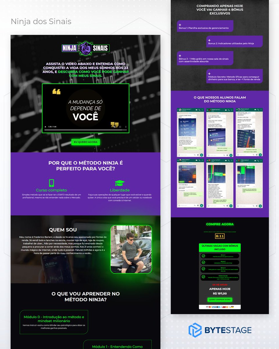 bytestage's tweet photo. PROJETO - Página de Vendas desenvolvida para empresa de operações financeiras.

Precisa de uma landing page? Entre em contato e solicite um orçamento.

#WebDesign #CriaçãoDeSites #LandingPage #PáginaDeVendas #PáginaDeLançamentos #DesenvolvimentoWeb #SiteProfissional #Websites https://t.co/fNIuHmCg0H