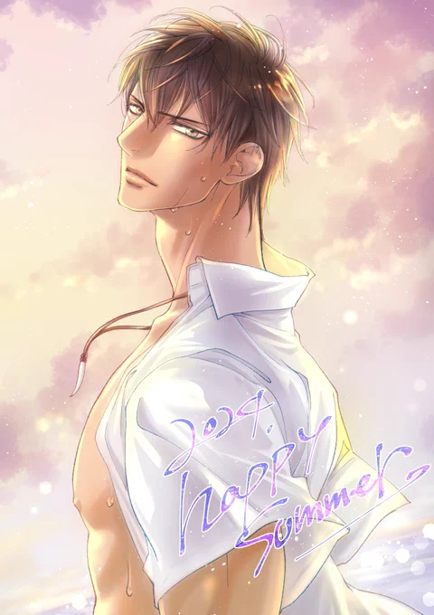 2024.8.4夏男暑中お見舞い申し上げますThank you for reading for so many years!#ファインダーシリーズ 