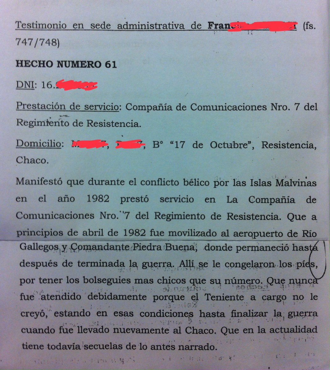 jorgebaroni's tweet image. EL NEGOCIO DE LOS DDHH
TORTURAS EN MALVINAS
Así te quieren robar el dinero de tus impuestos.
Nunca pisó Malvinas.
Denuncia a un teniente sin mencionar su nombre.
Causa de la tortura, un par de borceguíes más chicos.
Dale RT para que el mundo se entere de estas mentiras.