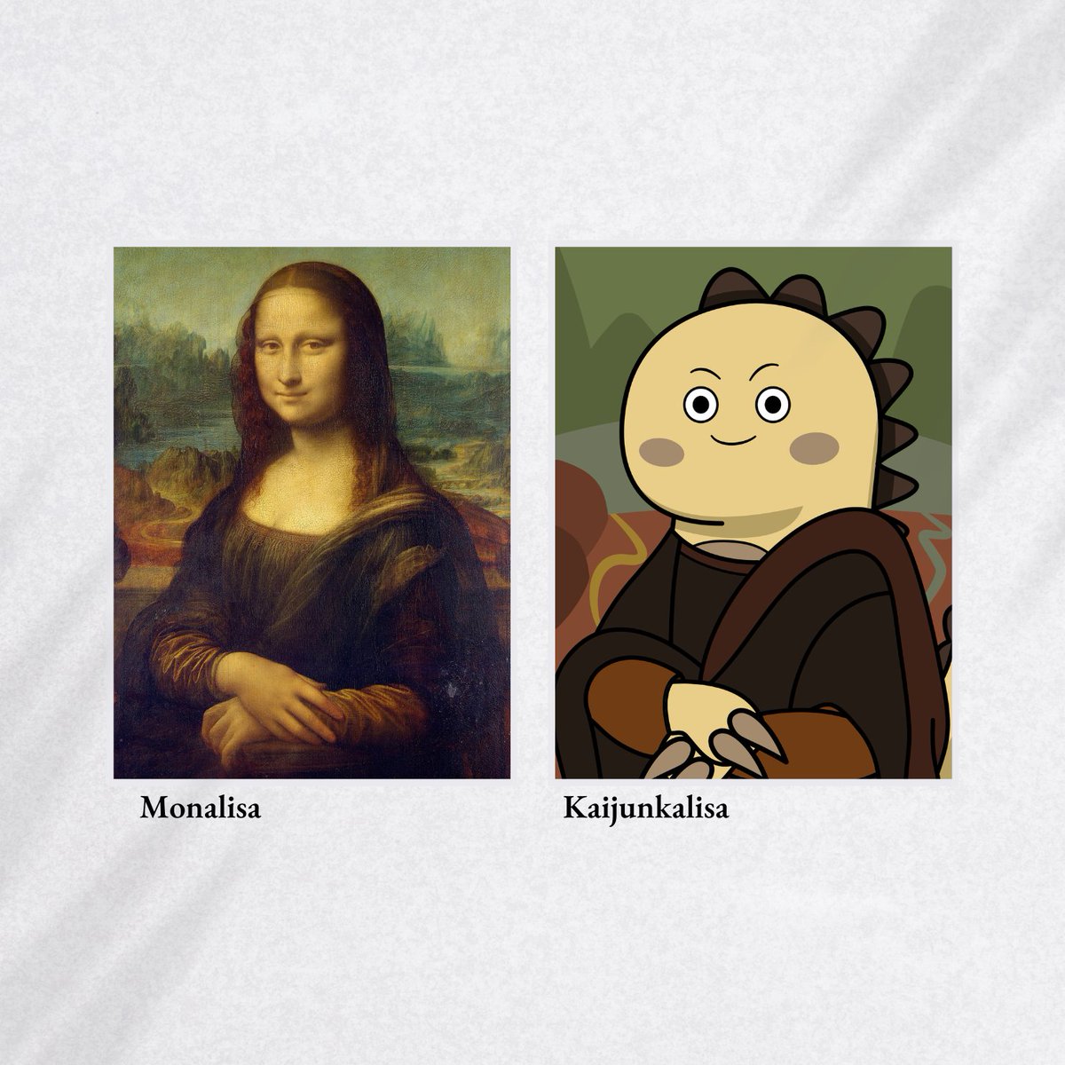 Kaijunka's tweet photo. Who did it better?
#Monalisa #friends #Friendship #trending #trendingnow #trendingreels #memesforlife #petlovers #cats #dogs #dailykitten #dailydog #dankmemes #funny #viral #reels #explorepage #foryoupage #foryou #Kaijunka #Kaijunkalisa https://t.co/kKlVz6agy8