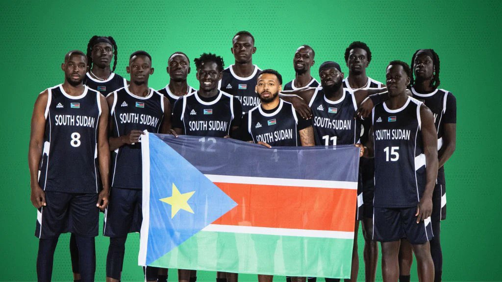 abilitybul's tweet photo. The mission was accomplished, redefining the history and changing the narrative. 

South Sudan 🇸🇸 basketball 🏀 team made a history that won’t be erased! 
Next time the better African Giants! https://t.co/4x3BDDc0sd