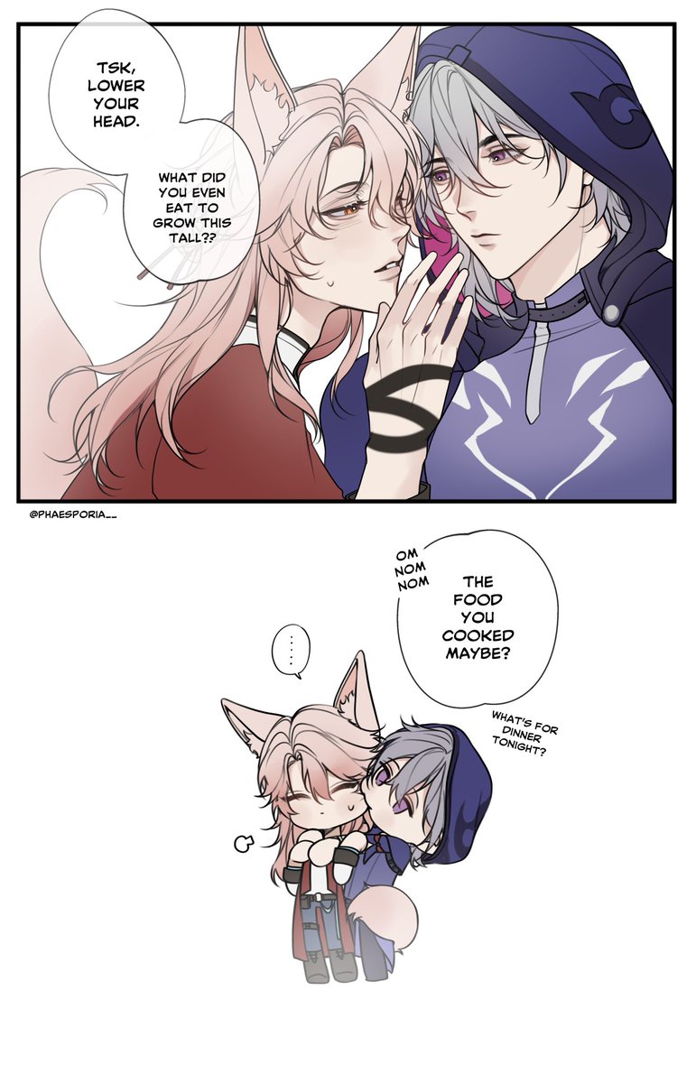 them in my headcanons

#moze #Jiaoqiu #HSR #mozeqiu