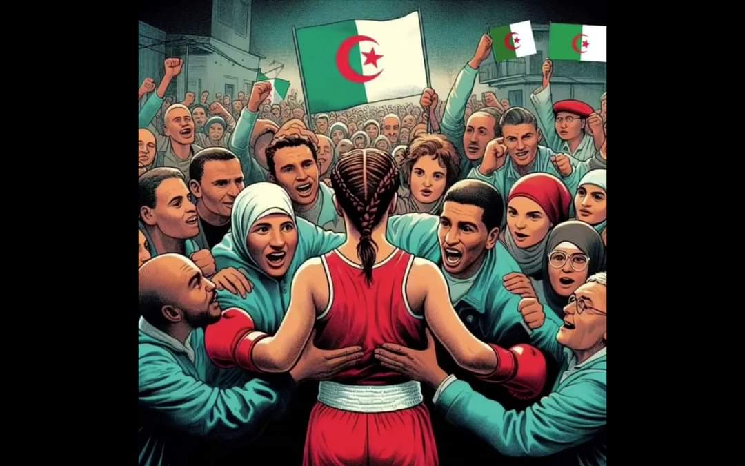 عنـدما يقـاس الجزائري في أغـلى مايملك ، يقدم أكـثر ممـا يستطيـع 💪🏻

#Imane_Khelif 
#Paris2024 
الذهبية بحول الله 🤲🏅🇩🇿❤️