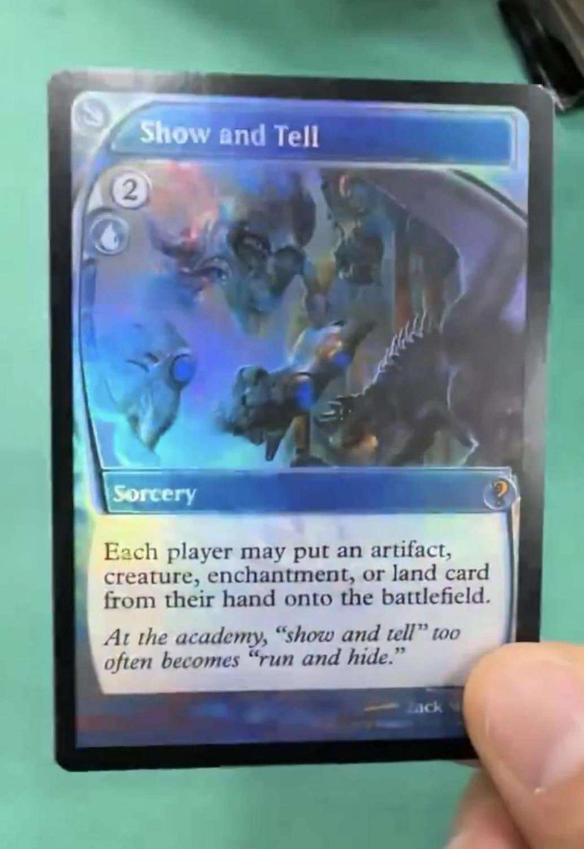 White bordered and "future" style cards coming back in mystery boosters. #mtg #MagicTheGathering #MTGBloomburrow