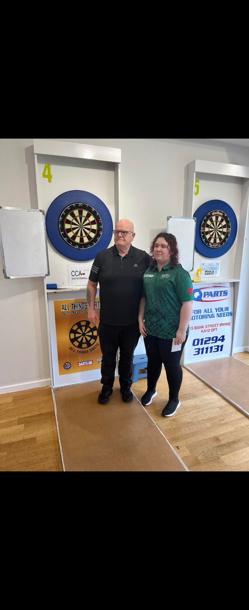 Great day at the Darts for <a href="/HollyF22946984/">Holly F</a> runner up in the NADA girls final and a cheeky wee 110 checkout 🎯👏👏