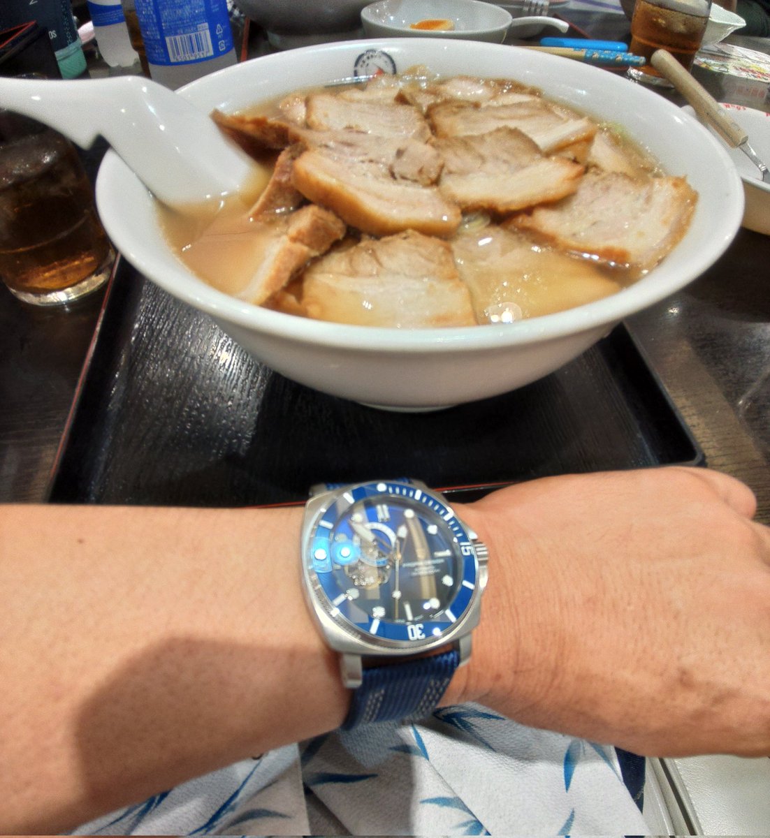 麺が…見えません🤤