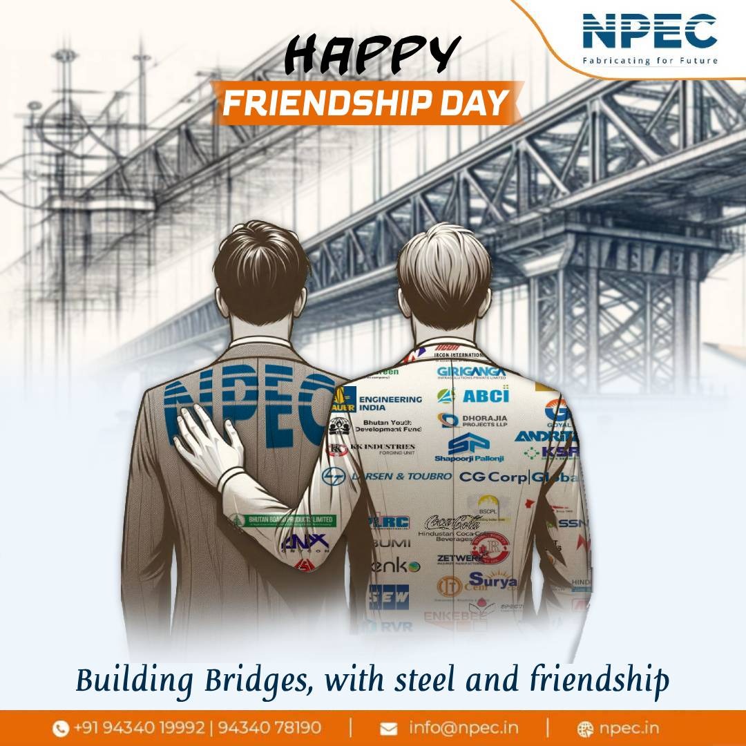 npecindia's tweet photo. Happy Friendship Day to the amazing clients who feel like family! 🌟🤝 Your trust and partnership mean the world to us. Cheers to the strong bonds we’ve built and the many more to come! 💫❤️ #FriendshipDay #ClientFamily https://t.co/dgjkBrwdfF