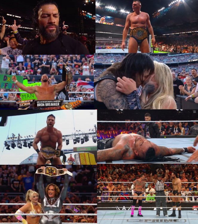 This was Triple H Best PLE so far.

#SummerSlam