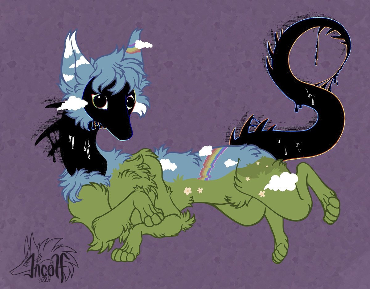 Jacolf's tweet photo. Final Artfight 2024 Art dump, characters are (c) to their respective owners, if you see yoirs I will gladly tag you! https://t.co/QZZ2pkiEXz