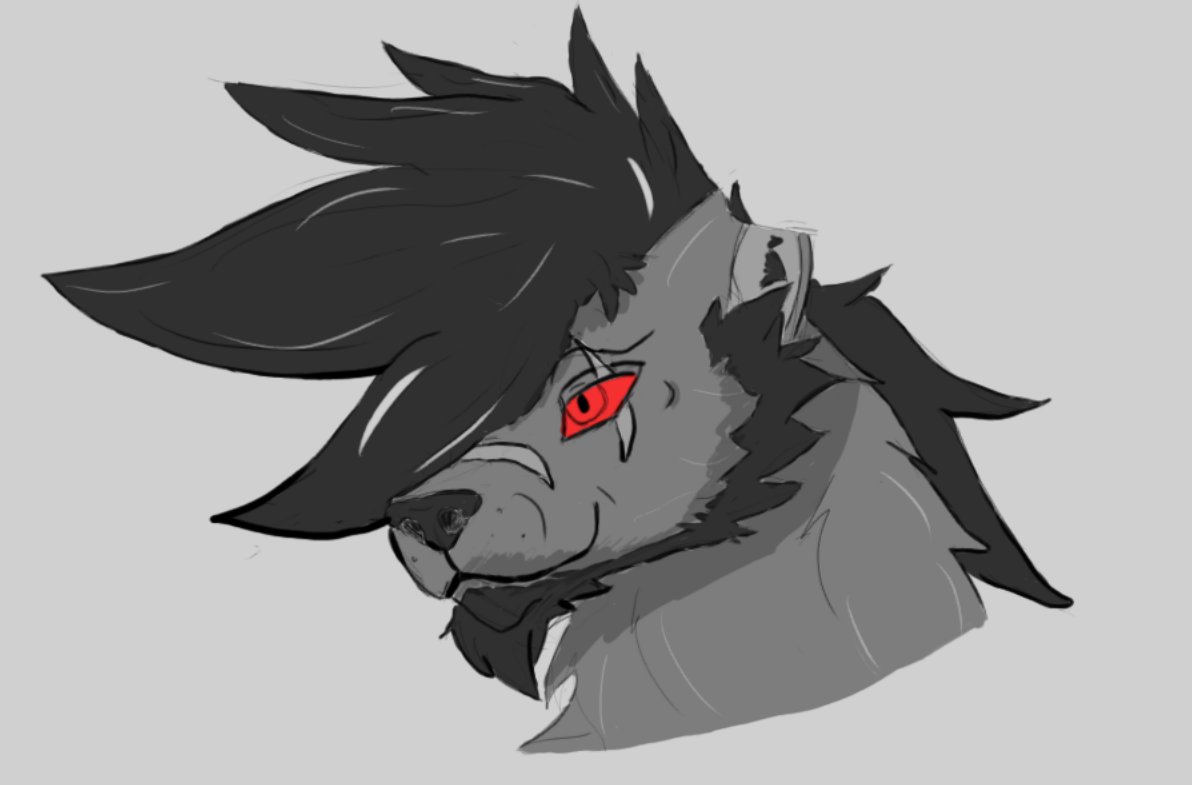 drew myself
trying to do more art