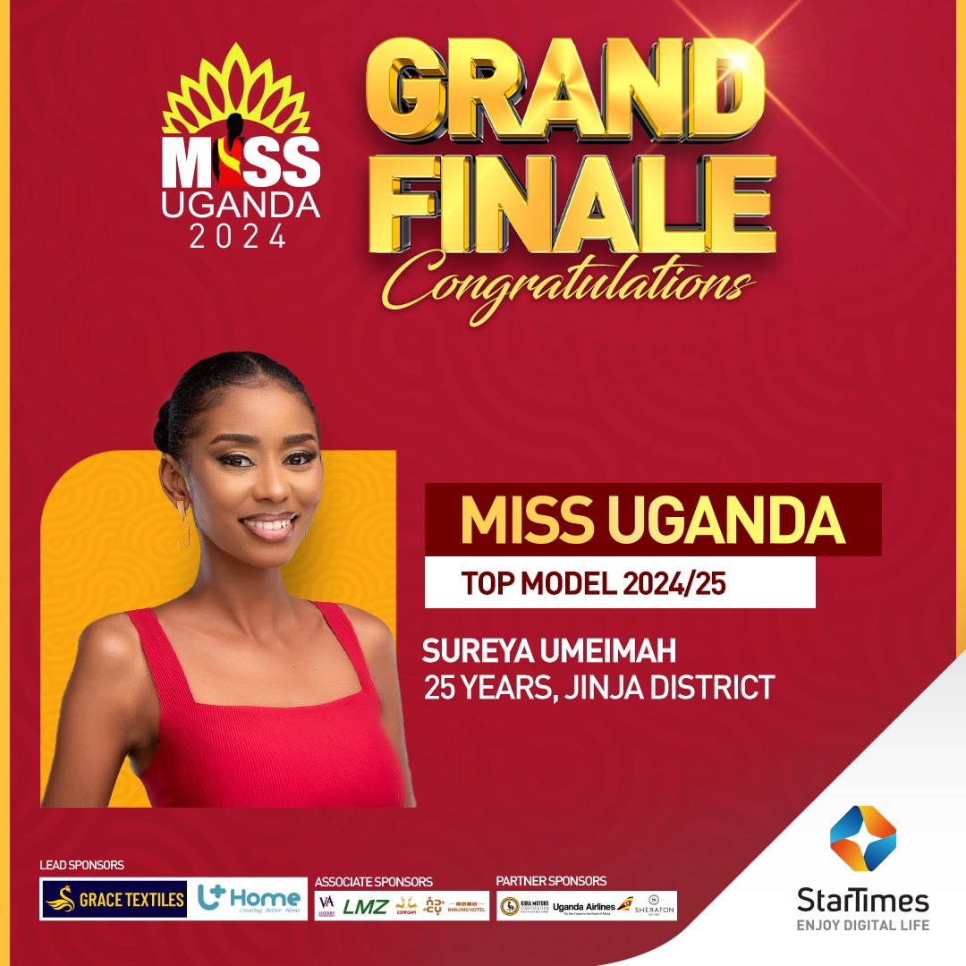I also secured 'Miss Uganda Top Model 2024/2025' 💃🏽💃🏽💃🏽

#MissUganda2024 #TrueUgandanBeauty