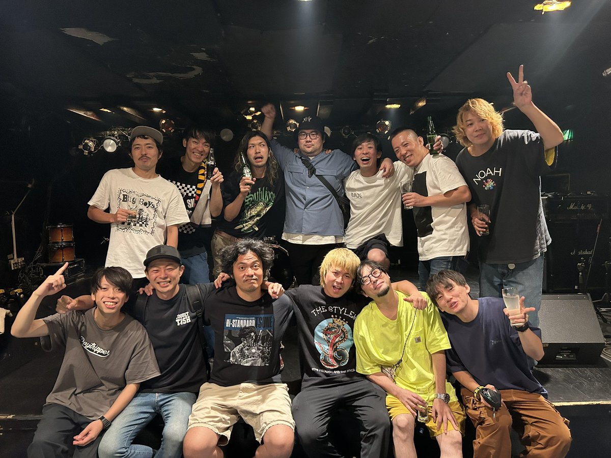 RelentsOfficial's tweet photo. 【速報レポート】

2024.08.03(Sat)八王子RIPS
MARIO2BLOCK × AGE OF KID
MARIO2BLOCK "Peace Back To My Heart Tour 2024"
AGE OF KID 1st Full Album"The Moment" The Moment 2024 Tour

ありがとうございました！
最高な夜でした🔥

#AGEOFKID
#THESENSATIONS
#mercimercime
#MARIO2BLOCK
#Relents
#リレンツ