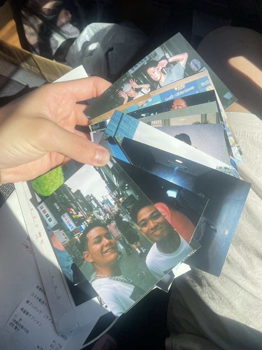 現像してきてくれた