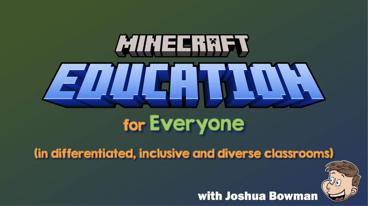 Heading to #eduTech on the 13th to present a showcase &amp; insights of how I engage students in my class with:

- inclusive, collaborative, challenging, open-ended tasks that incorporate Minecraft Edu <a href="/PlayCraftLearn/">Minecraft Education</a>.
- additional emotional/physical needs,
- building respect for all