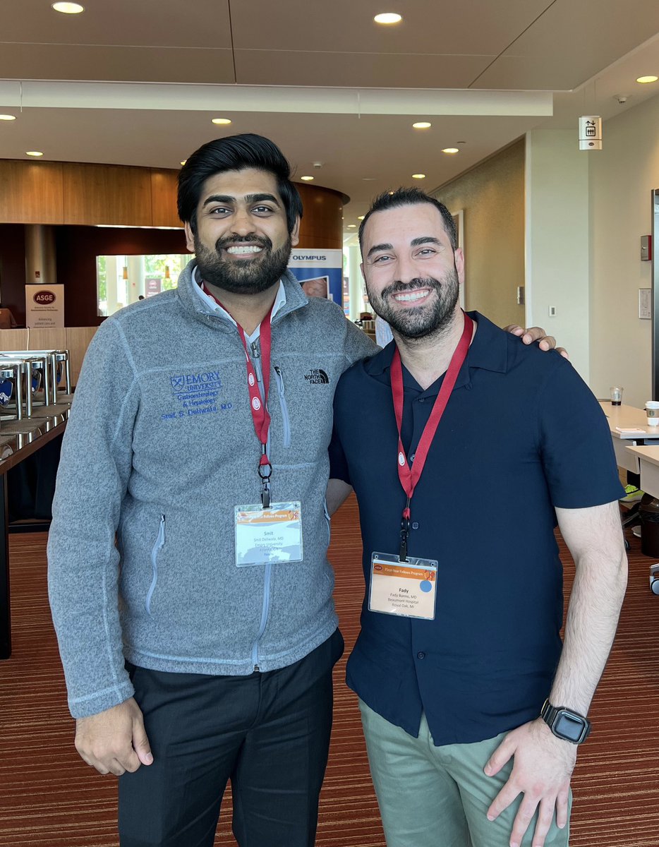 fadybanno's tweet photo. Thank you @ASGEendoscopy for the amazing first-year fellow course! The lectures and hands-on experience were incredible. Excited to apply what I've learned! #ASGE #Endoscopy #GI 

Also, congratulations to @SmitDeliwalaMD on matching Advanced GI @Stanford https://t.co/v3sSe5ghUI