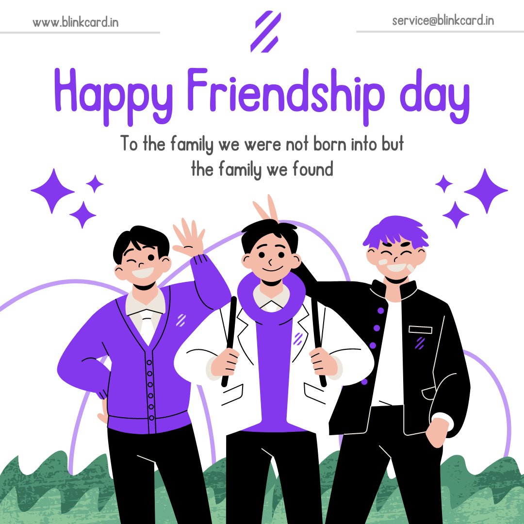 Blinkcarddotin's tweet photo. Happy #friendship day make your bond stronger with Blink Card #getblinkcard https://t.co/iwv8JXIGs7