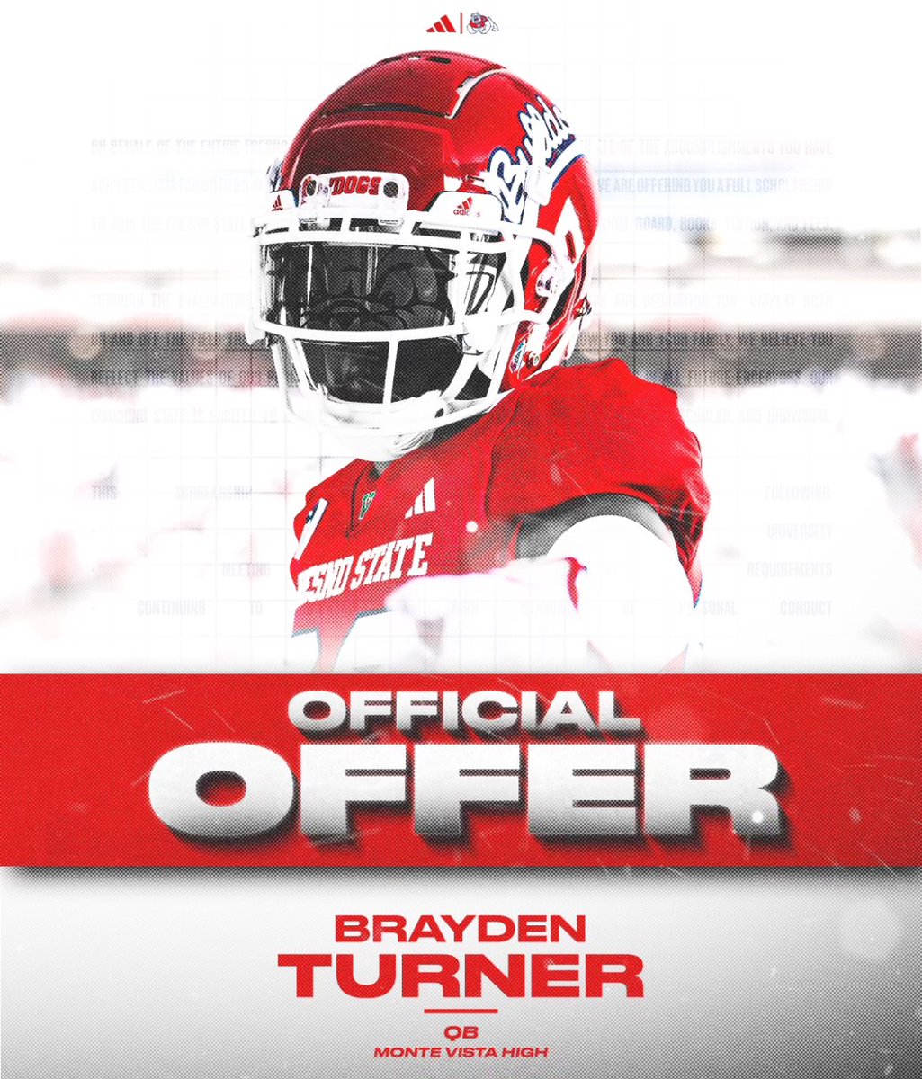 Thank you Coaches for the official offer! #GoDogs