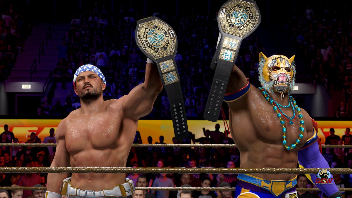 With all the odds against them, Concrete Jungle finally got their hands on what they been searching for in the tag division. The Global Tag Team Championship Titles. They went to war and made sure they was the last team standing to earn them. Congrats