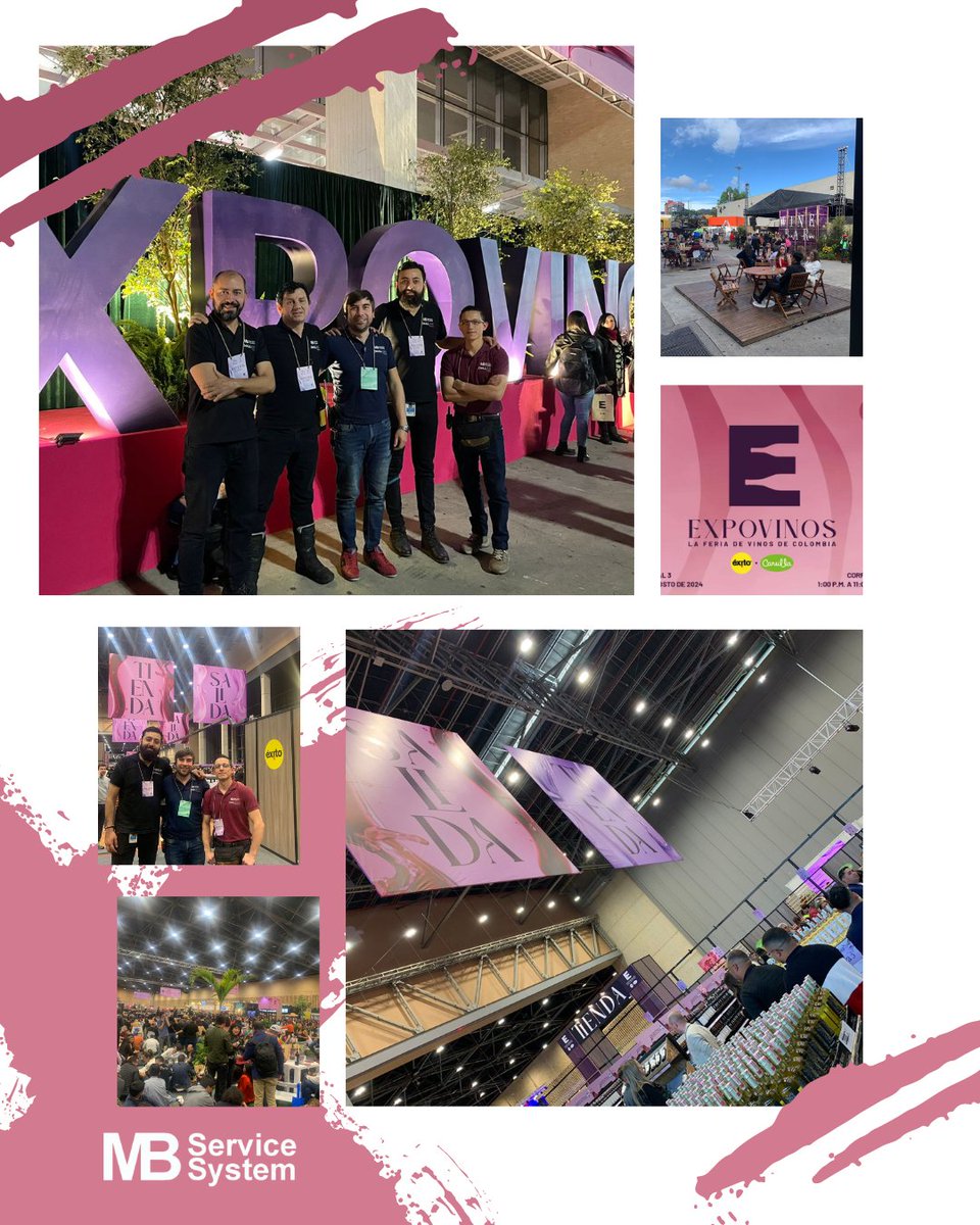 MBservicesystem's tweet image. Hoy el #TeamMBS estuvo en modo #Expovinos Acompañamos la logística tecnológica de este maravilloso encuentro entre los amantes del vino. Una feria con marca @Grupo_Exito 😀