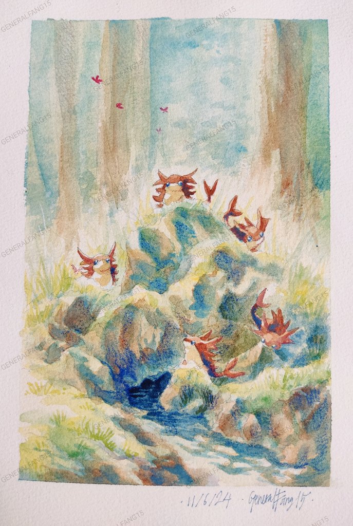 GeneralFang15's tweet photo. Spirits of Nature
#GoldenSun #黄金の太陽 https://t.co/0pi4BV7Mnw