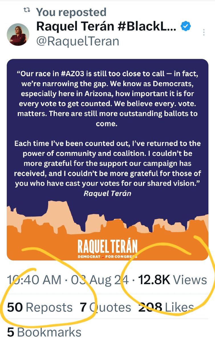 Diverse, broad, and vested coalition. This race is every organizer's  story of US.  #AZ03. Tomorrow will be an amazing day for <a href="/RaquelTeran/">Raquel Terán</a>.