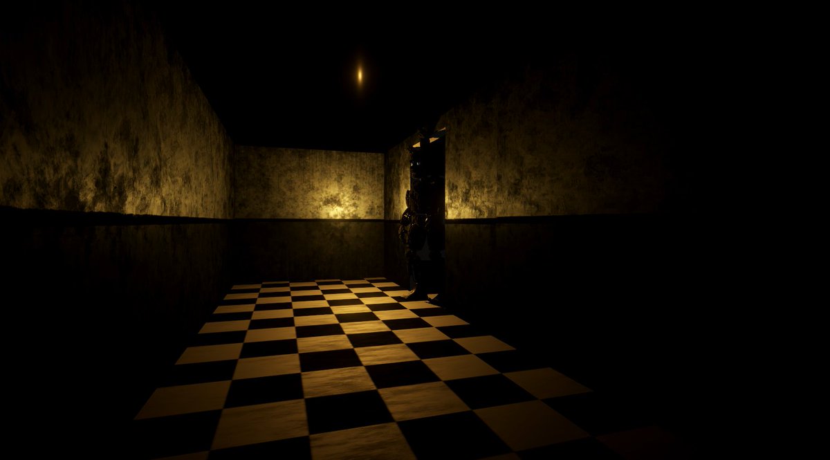 First time focusing on environment before gameplay🤔
#FNAF #gamedev