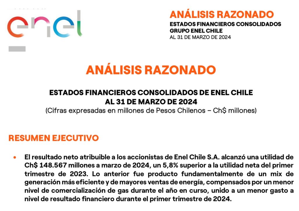 Roberto__EM's tweet photo. Enel debe volver a ser una empresa estatal!

Con estas utilidades y su nula inversión es inconcebible que sigan a cargo de este servicio esencial! 

https://t.co/EVll1eqReO

#SinLuz https://t.co/3OzRdTKkf1