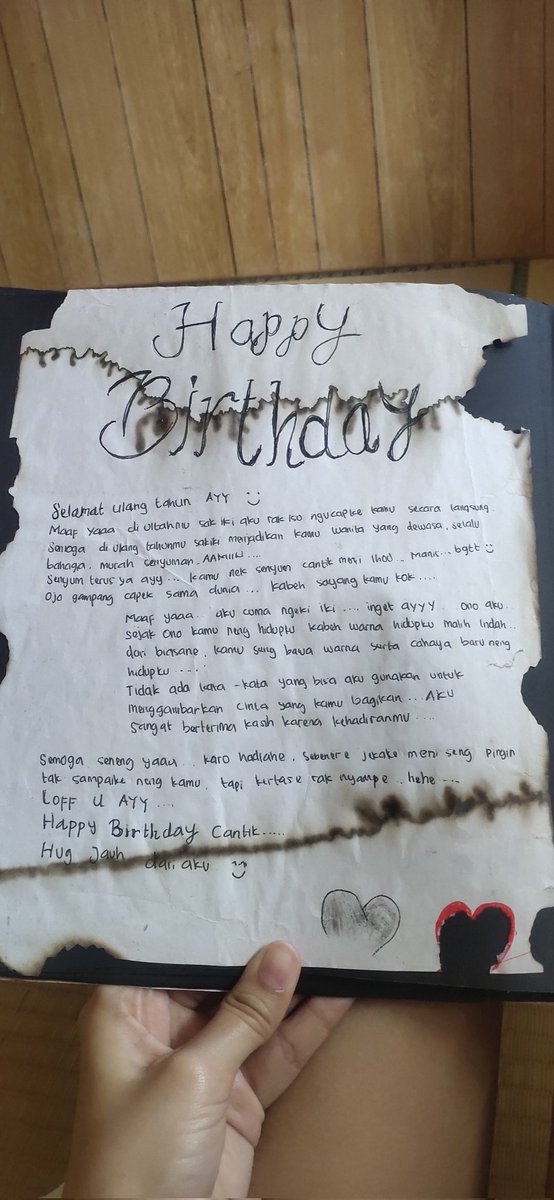 Terimakasih. Terimakasih untuk semua rasa yang kamu curahkan sama aku ILYSM, Pangeranku ❤❤