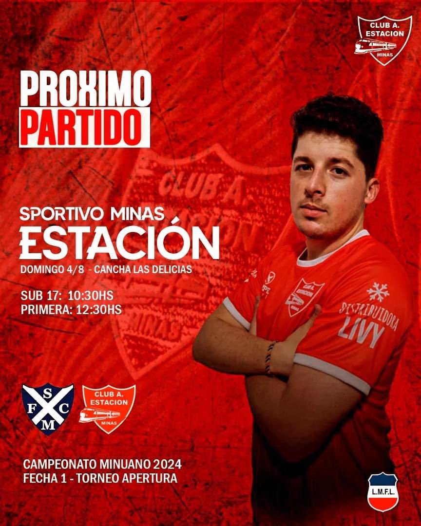 🔴FERROCARRILEROS !!! 🔴

INICIA UN NUEVO CAMPEONATO MINUANO Y TAMBIÉN UNA NUEVA ILUSIÓN !!!

LOS ESPERAMOS !!! 

#soydelrojo🔴 
#barrioestación 
#vamolospibes