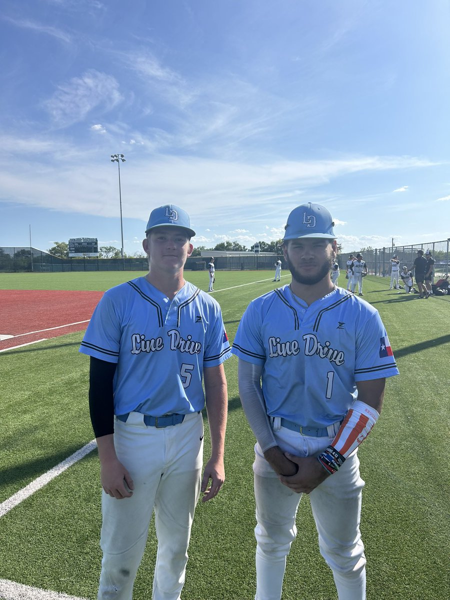 Game 4 at Marion HS 
Line Drive Baseball - 12
Xtreme Baseball Red - 3

Our PoG is Wyatt Edwards (New Braunfels HS 2024) and Adrian Villarreal ( New Braunfels 2024) 

Edwards - 4 IP 5 Ks 2 ER
Villarreal - 2-3 2B 3 RBIs 
<a href="/_LineDrive/">Line Drive Baseball Club</a>