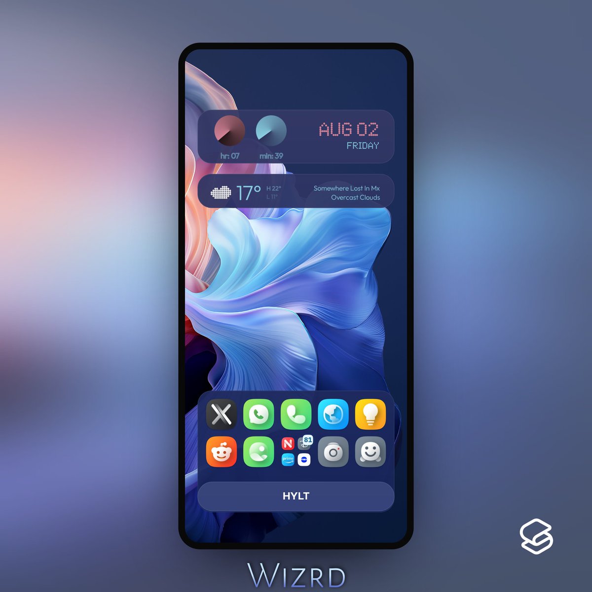 Wizardcrack's tweet photo. BLOOM
Wallpaper from Phonewalls app @ytechb
Concept Nothing KWGT @EduardoB5to
Gem icons @justnewdesigns
On @SmartLauncher
#BeWize #BePractical https://t.co/L51I00Hi0K