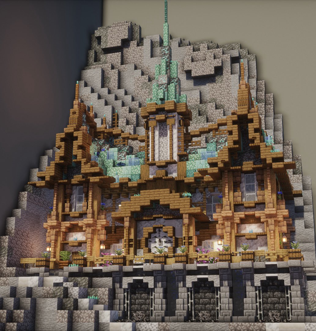 harapeko_KUZU's tweet image. ライン鯖での初建築です！
ツール使えたりして本当に面白かった！！
#マインクラフト建築コミュ
#minecraftbuilding
#ライン鯖
撮影:@rg_rain471 さん