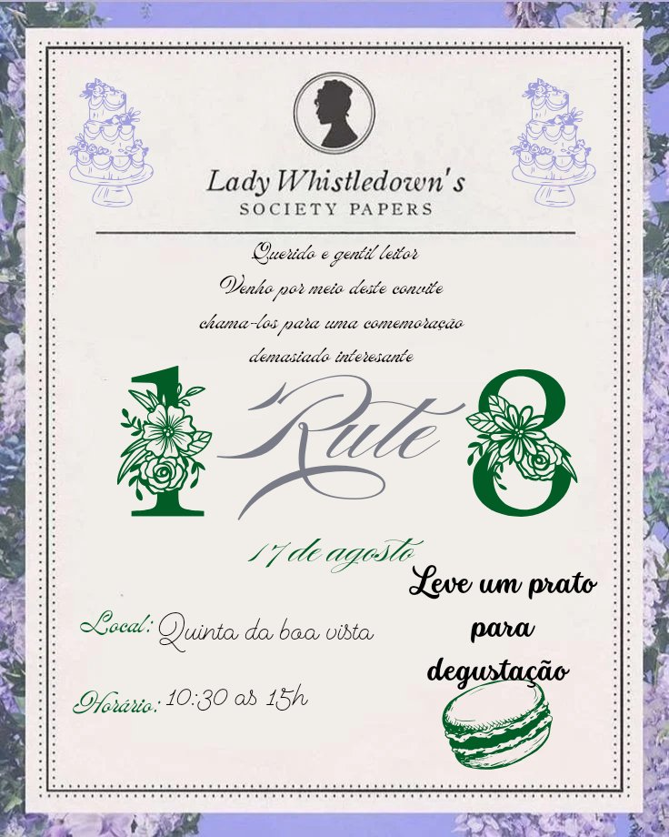 Olhem meu convite de aniversário 🥹🥹