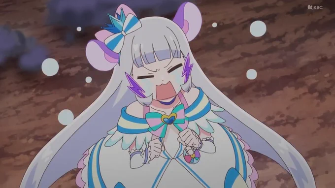 最後までユキちゃんが災難な回だったなw  #precure 