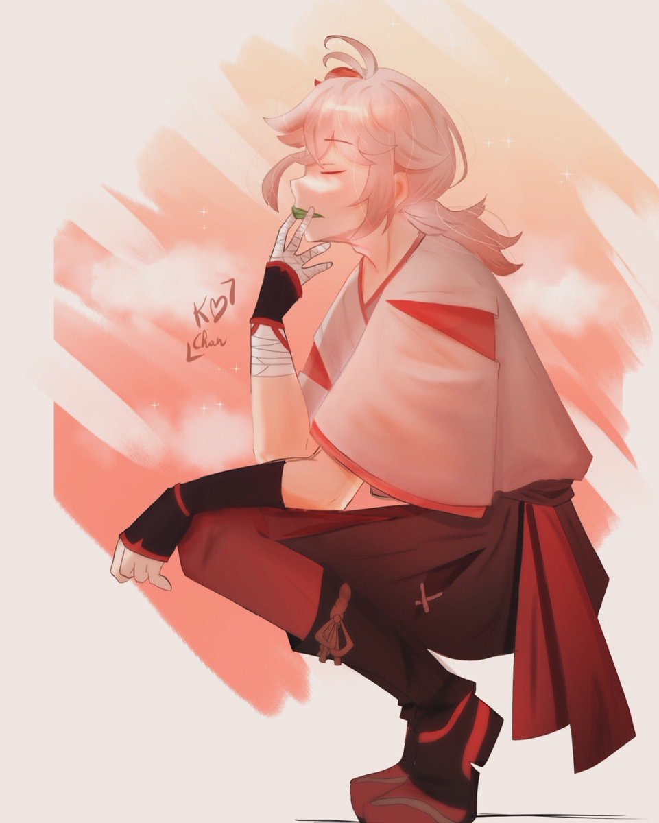 K0_chaan's tweet photo. Hi! Long time no see. I’ll try to be more active here cuz why not 🫶
I’ve been obsessed lately with this game Genshin impact, #kazuha has stolen my heart. Which character would you like me to draw next? 
#GenshinImapact #genshinimpactfanart https://t.co/bVJVGVRa7H