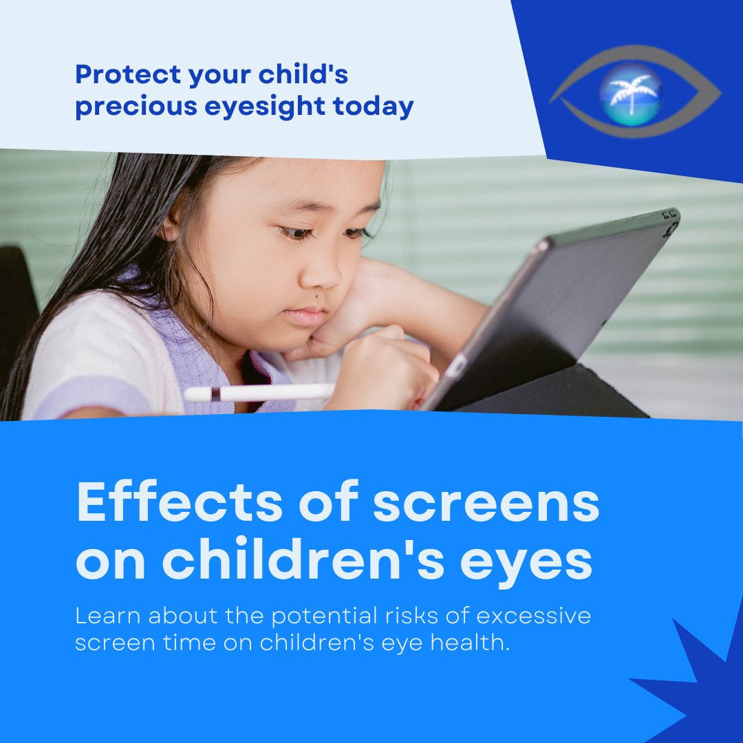 👁️📱 Parents, be mindful of screen time effects on your child's eyes:

🔸 Myopia (Nearsightedness)
🔸 Digital Eye Strain
🔸 Sleep Disruption

At Hawaiian Eye Center, we’re here to help you protect your child's vision. #ChildrensEyeHealth #ScreenTime #HawaiianEyeCenter 🌺