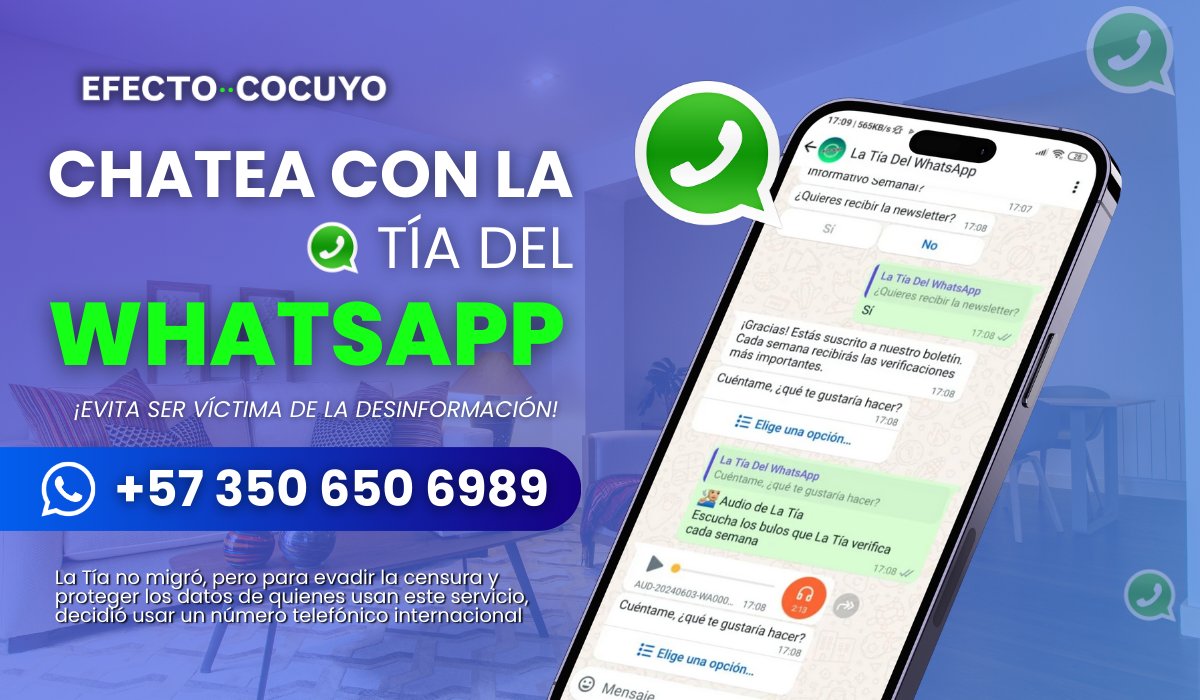EfectoCocuyo's tweet photo. Soy #LaTíaDelWhatsApp 👩🏻‍🦳

¡Agrégame a tus contactos https://t.co/oUs4QbVRd6 y juntos combatimos la desinformación electoral! 

📱 Mi número es internacional para evitar la censura. ¡Estoy aquí para ayudarte y combatir las noticias falsas! https://t.co/OJpMjwrjpV