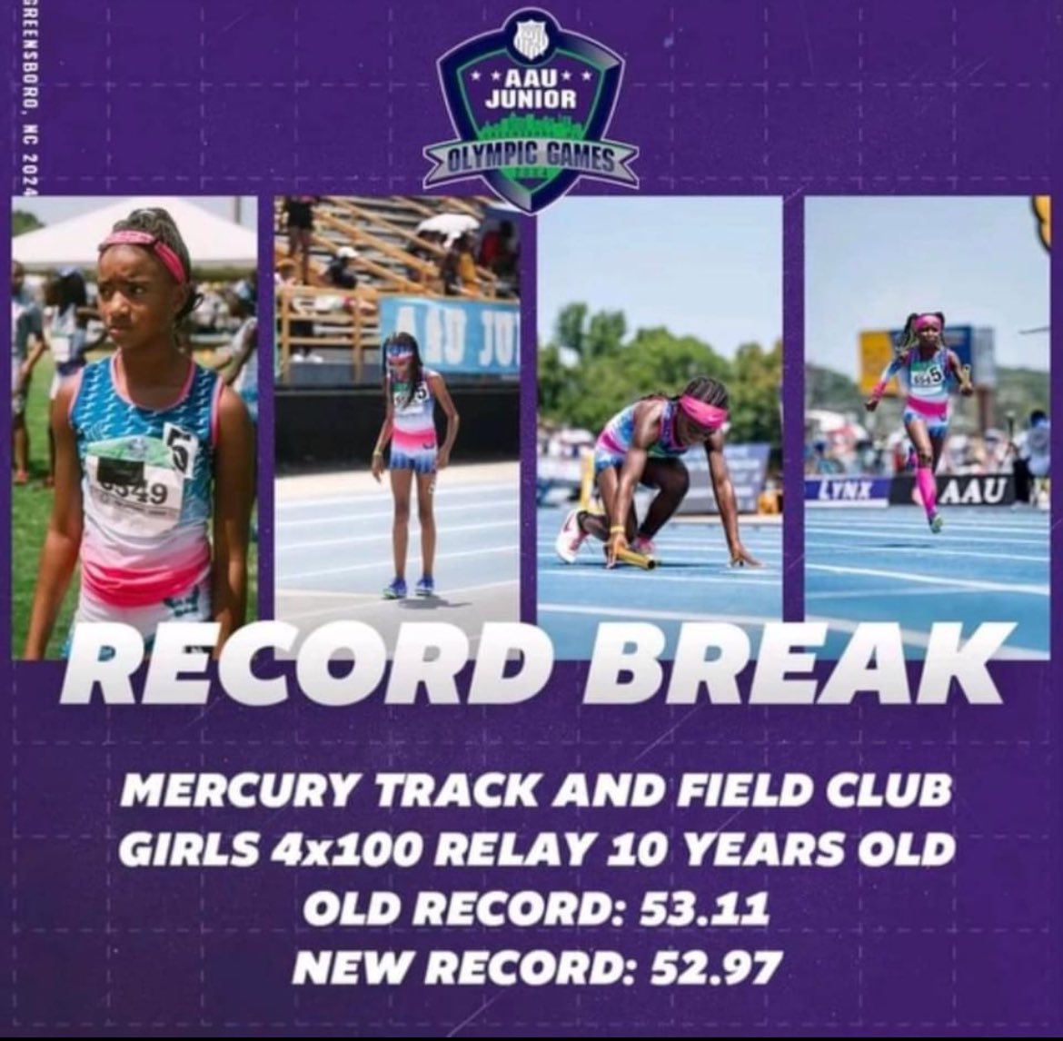 What a way to end the year.  2 National Records in 2 days!!!