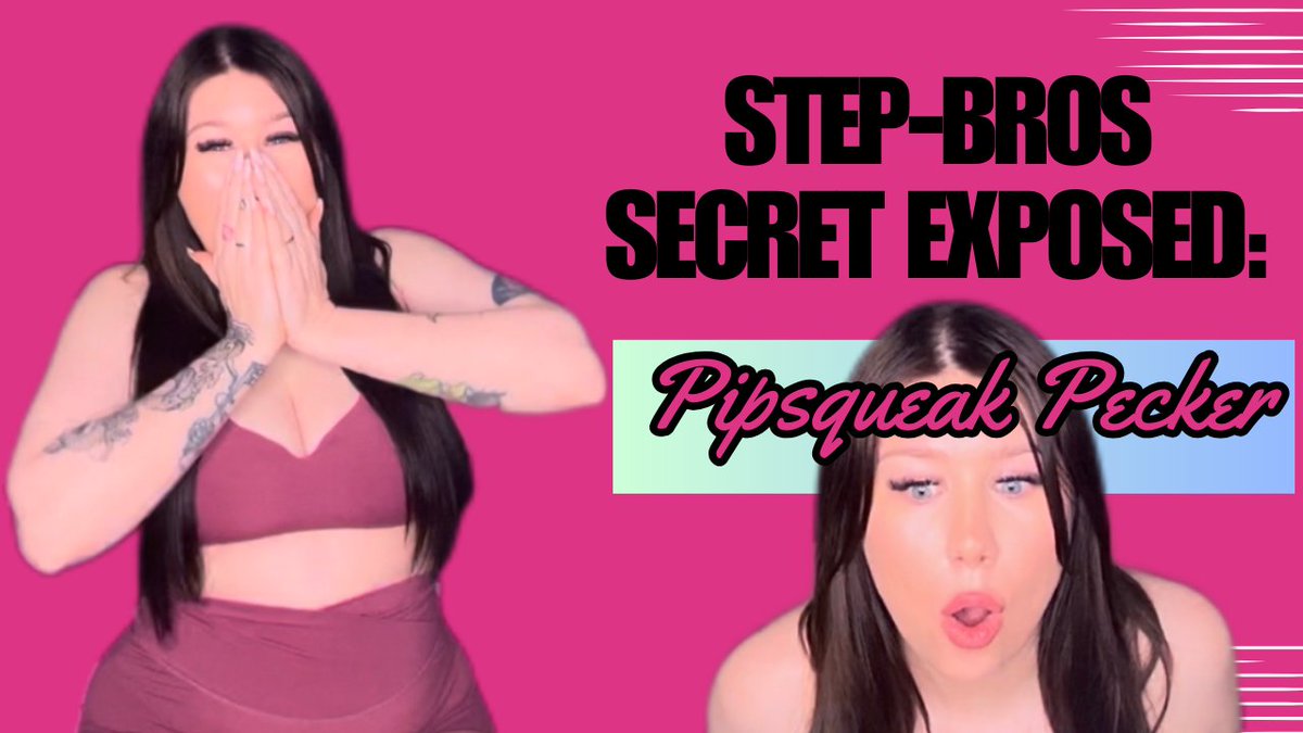 kyrafae777's tweet photo. Another Content Item Sold on IWC! Step-Bros Secret Exposed: Pipsqueak Pecker https://t.co/eur4kNNI8n https://t.co/Wq6PO4LSWc