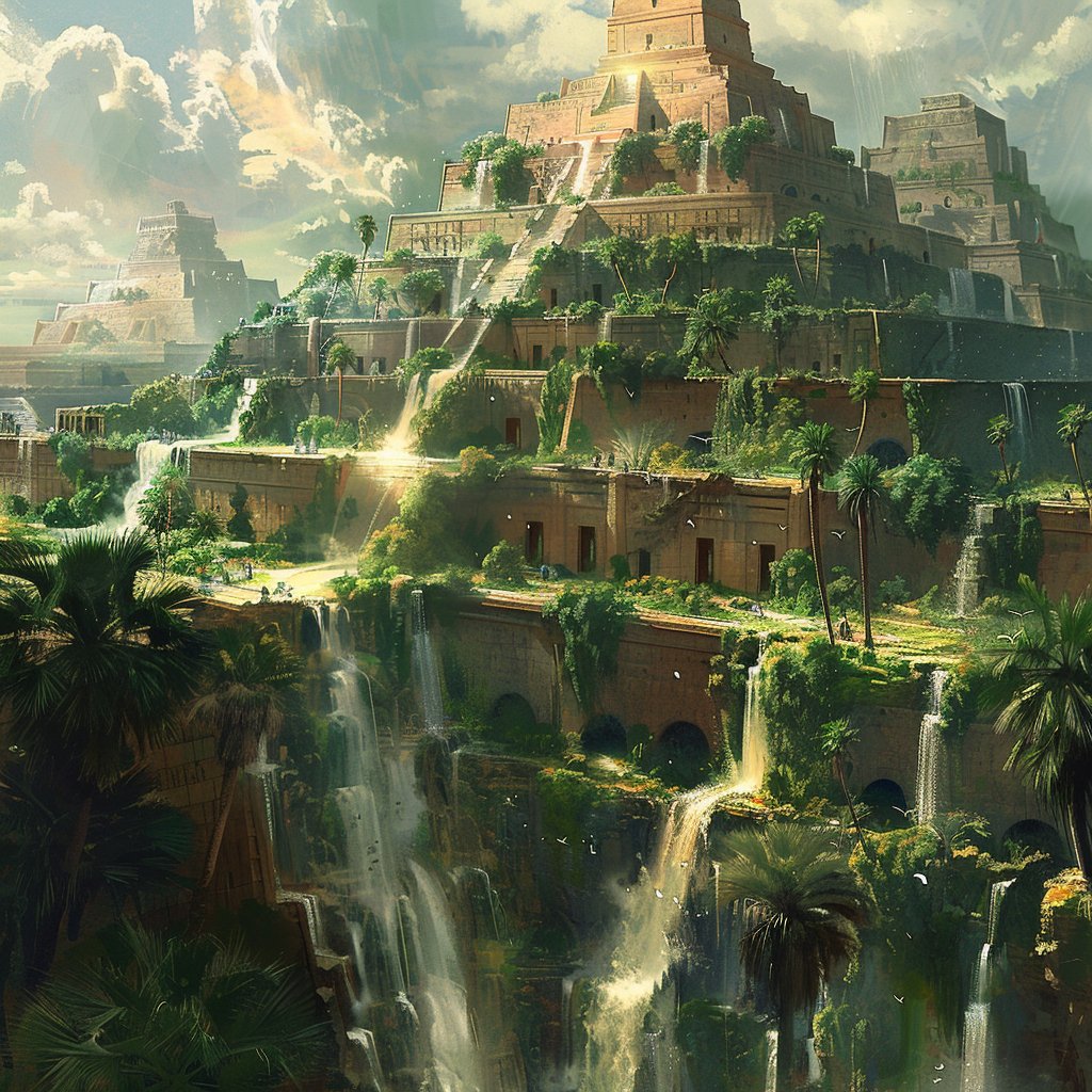 Anc_Aesthetics's tweet photo. Ziggurat of Babylon https://t.co/Wz5C3ftuBk