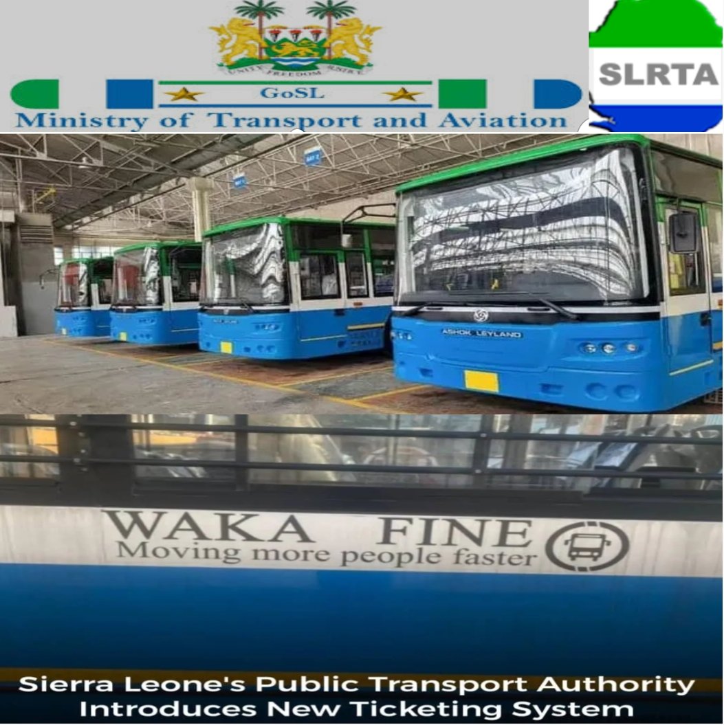 fengai_david's tweet image. Sierra Leone&apos;s Public Transport Authority(SLPTA)took decisive action against counterfeit tickets by introducing a new system for Waka Fine buses.Both old &amp;amp; new tickets will be valid until August 7, 2024,thereafter only the new tickets will be accepted.
#SLPTA!
#CounterfeitAlert!