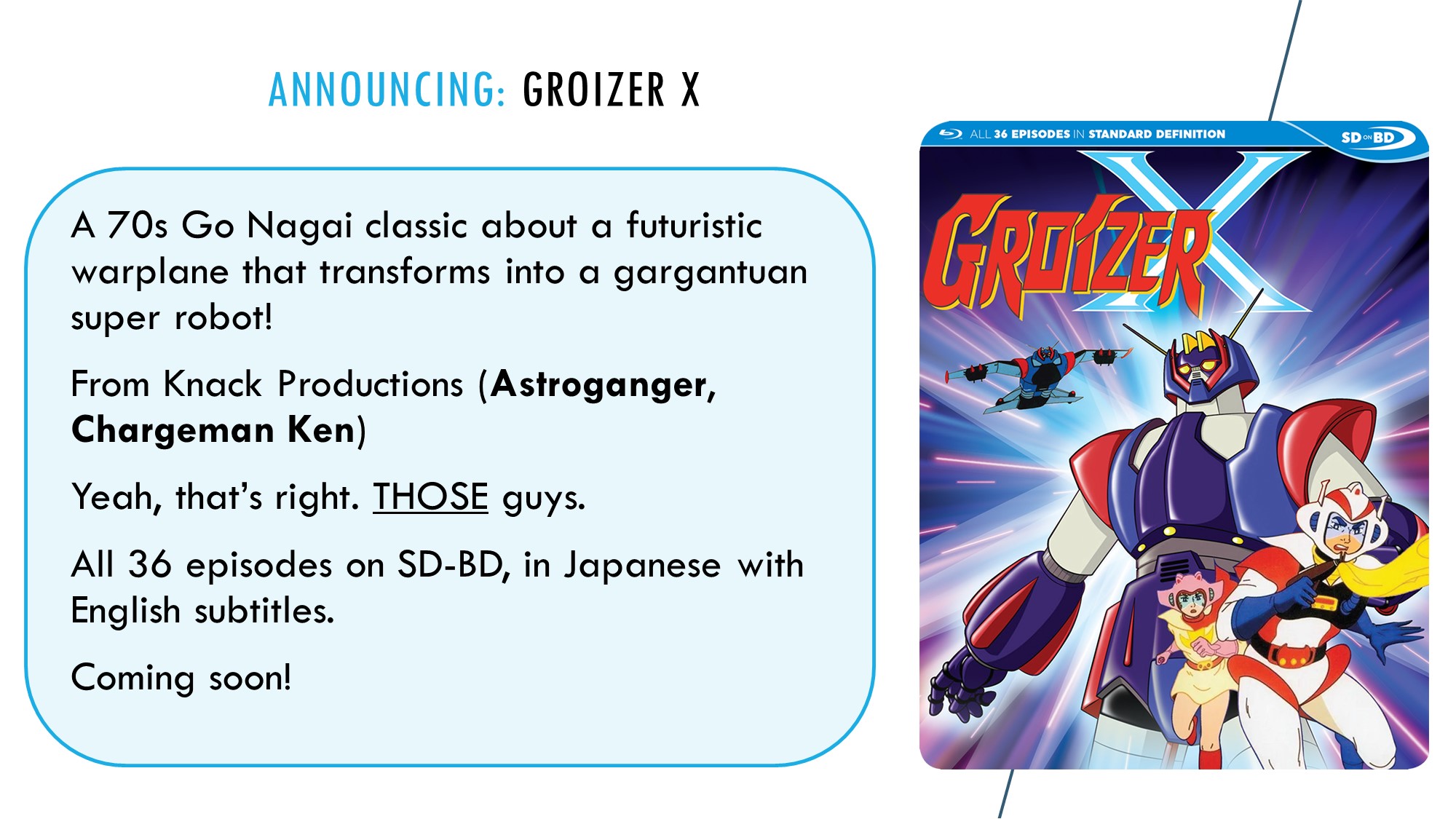 Discotek Media Groizer X Blu-Ray Visual