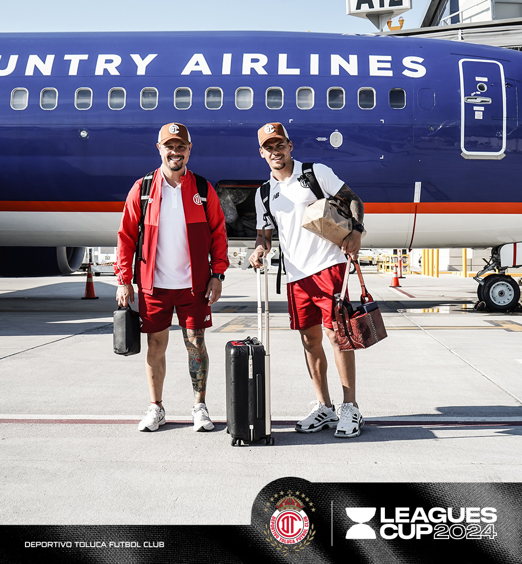 TolucaFC's tweet photo. 🖐🏻👹| ¡Hola, Kansas City! Ya estamos por acá.

#TodosJuntos | #LeaguesCup2024 https://t.co/OOzbOxwZqx