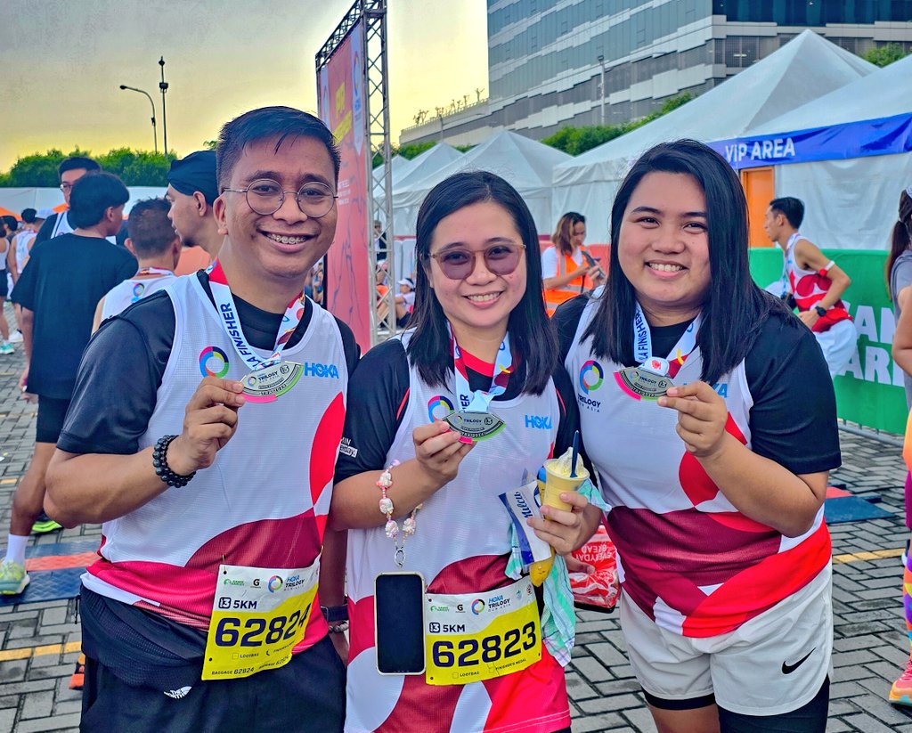 pranski's tweet photo. Hoka Trilogy Run Asia Manila Leg 3
ποΈ August 4, 2024
πSM MOA Complex, Pasay City
Next up, Finals!
#GoutYoureOut2024 #NormalBP2024
#TrilogyRunAsia #HOKATrilogyRunAsia #HOKATRASeries #HeartToFinish #FlyHumanFly https://t.co/TO5nzpQMWf