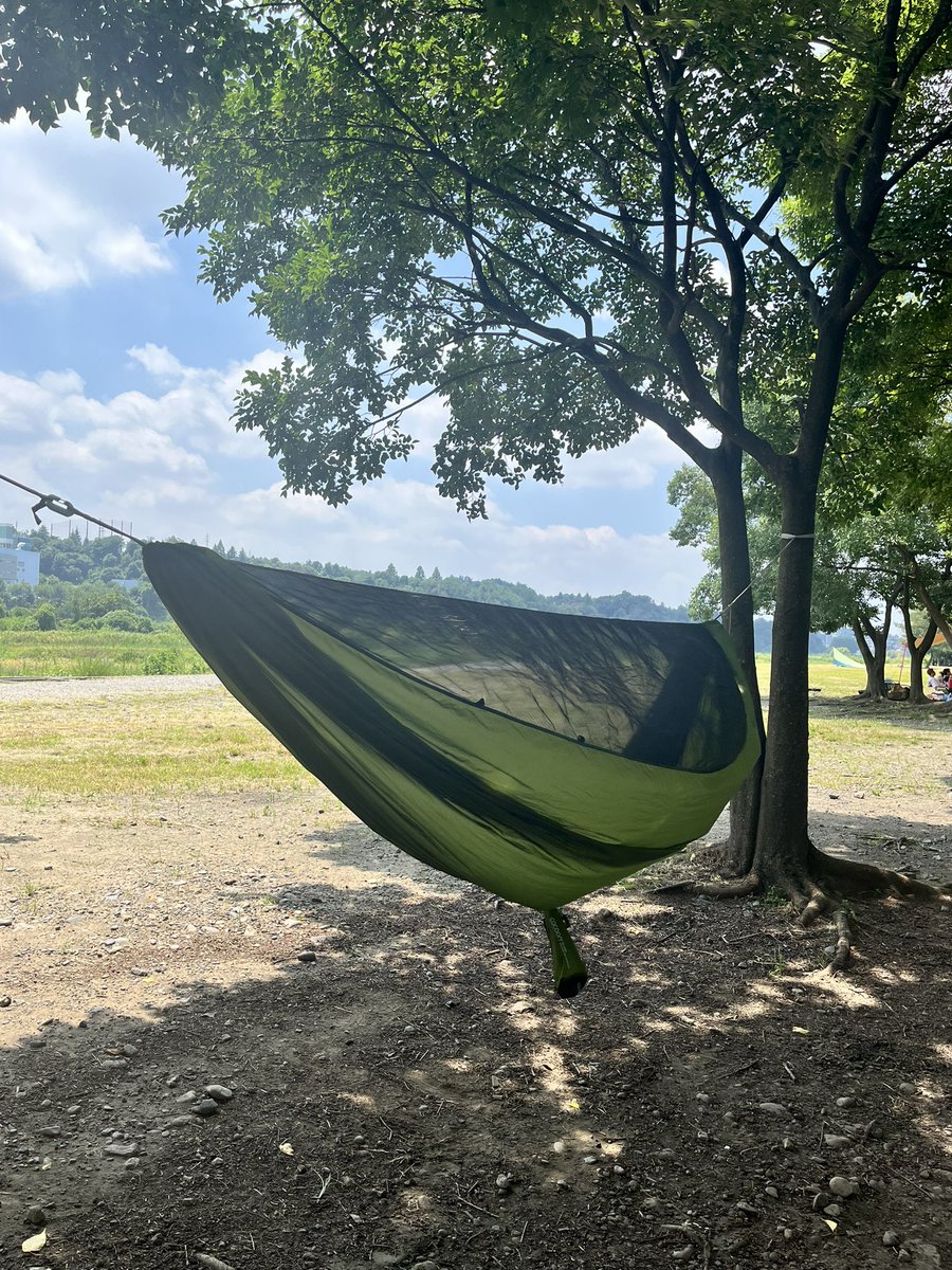 zenhike's tweet photo. 再び夏ハンモックテスト
LELEKAとcocoon

cocoonは居住性高いけどやはり暑い🥵

#hammock #ハンモック #summerhammock #LELEKA #lelekahammock #cocoon #cocoonhammock https://t.co/0A9W62Vc02