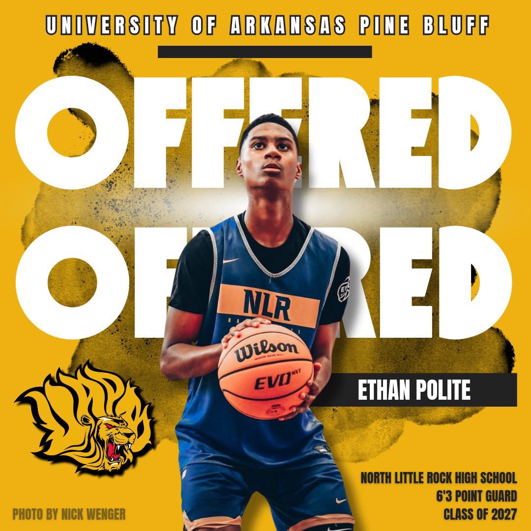 Ethan Polite (@juicepolite) on Twitter photo The UAPB Coaching Staff was the 1st to show interest in me going into my 7th grade year & has stayed connected with me since then that’s why this is so special to me. Today I received an offer from <a href="/SolomonBozeman/">Coach Solo</a>! Thank you Coach Solo & Coach C Rob for believing in me! #AGTG The UAPB Coaching Staff was the 1st to show interest in me going into my 7th grade year & has stayed connected with me since then that’s why this is so special to me. Today I received an offer from <a href="/SolomonBozeman/">Coach Solo</a>! Thank you Coach Solo & Coach C Rob for believing in me! #AGTG