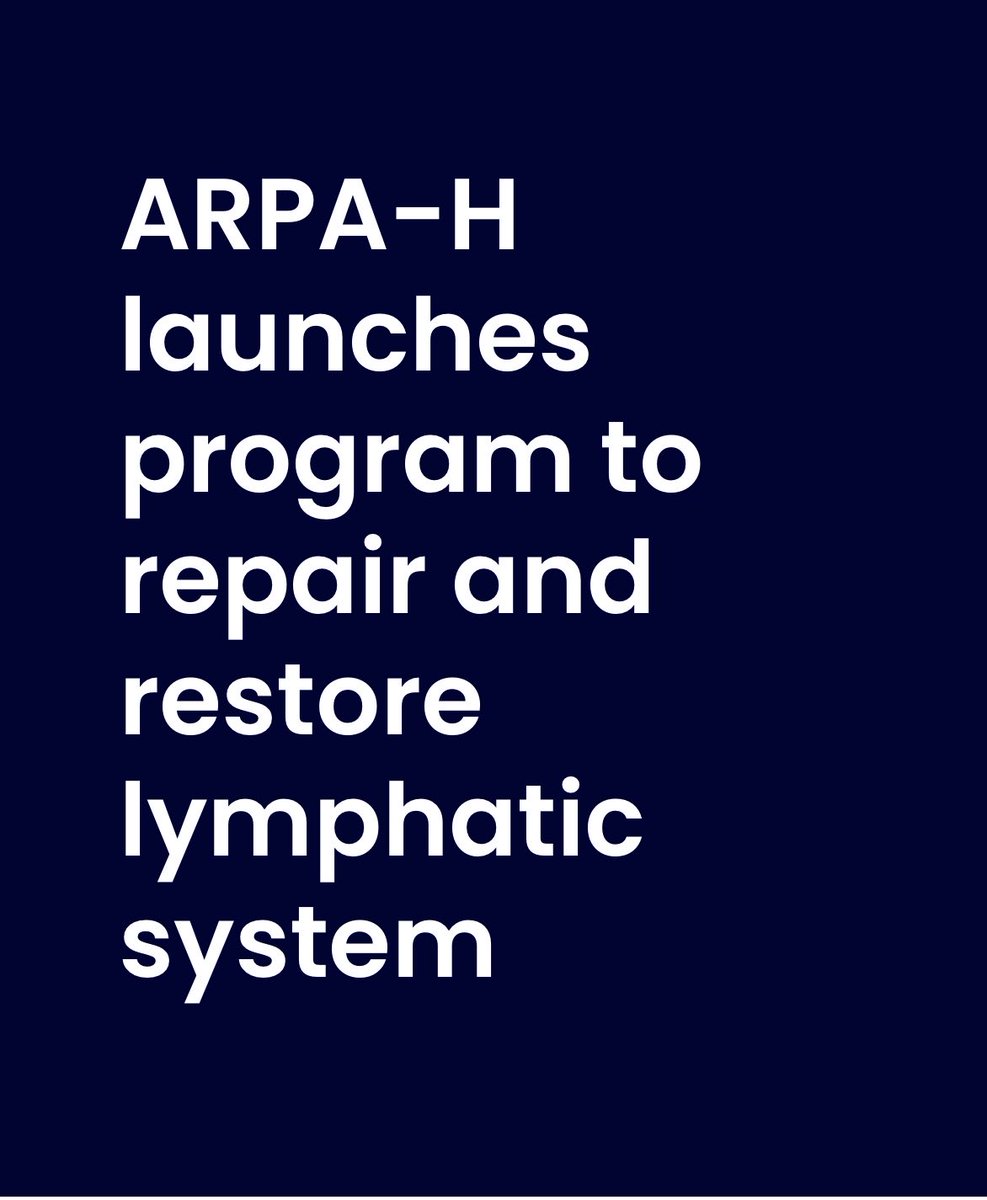 mcorreamd's tweet image. #lymphatic #system  #dysfunction #repair #restore #research #ARPAH #GLIDE🔬🧪🧬🦋