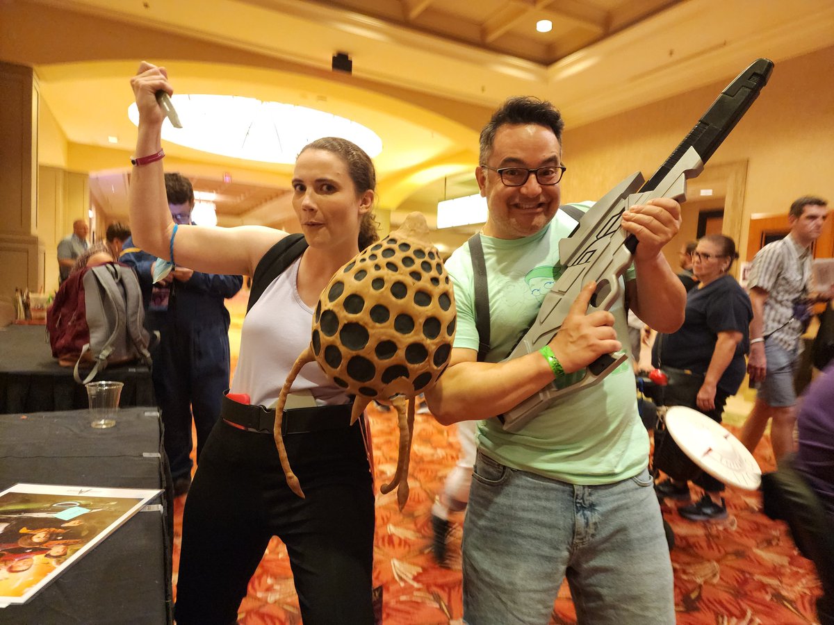 Matt Saffer (@themattsaffer) on Twitter photo When weather/SciFi collide!!!
Great to finally meet <a href="/weather_katie/">Meteorologist Katie Nickolaou</a> at #STLV When weather/SciFi collide!!!
Great to finally meet <a href="/weather_katie/">Meteorologist Katie Nickolaou</a> at #STLV