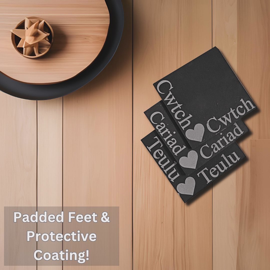 SlateValleyUK's tweet photo. Our new WELSH themed slate coasters are available now on our Etsy shop! 
🩶🏴󠁧󠁢󠁷󠁬󠁳󠁿❤️
#slate #swansea #cardiff #wrexham #newport #cymru #wales #gift #slatevalley #cymraeg https://t.co/dmkYZzjUhT