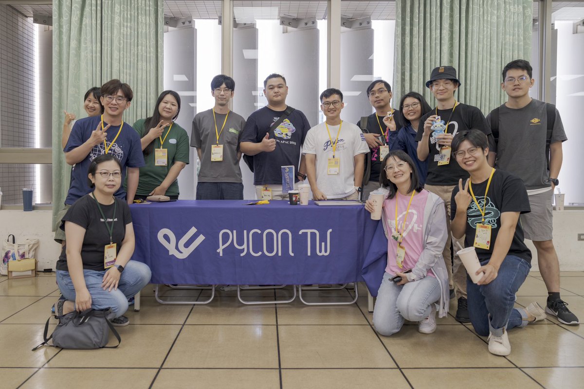 petertc_chu's tweet image. Come and chat with us #PyConTW at #COSCUP today!!

#pycontw2024 #coscup2024 #python #opensource